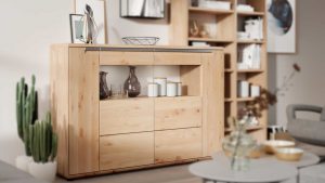 Interliving Wohnzimmer Serie 2006 - Highboard 131 115
