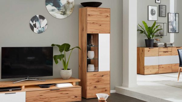 Interliving Wohnzimmer Serie 2005 - Vitrine 117 301