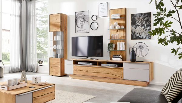 Interliving Wohnzimmer Serie 2020 - Wohnwand V15101