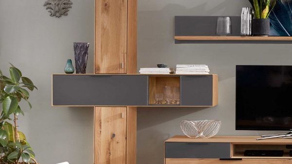Interliving Wohnzimmer Serie 2005 - Quer-Vitrine 117 820