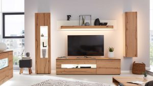 Interliving Wohnzimmer Serie 2103 - Wohnwand 560002F