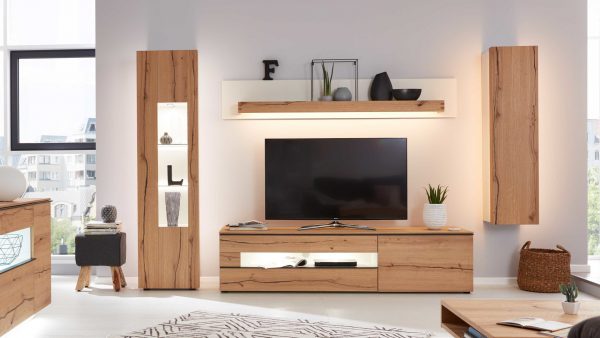 Interliving Wohnzimmer Serie 2103 - Wohnwand 560002F