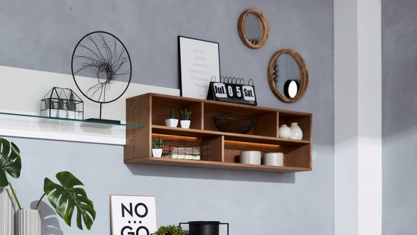 Interliving Wohnzimmer Serie 2102 - Hängeregal 510615