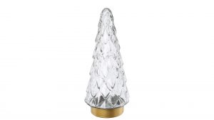 Glas-Tannenbaum Tresta mit LED-Beleuchtung