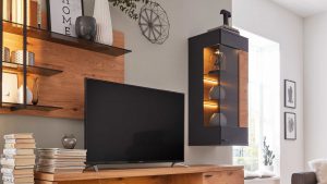Interliving Wohnzimmer Serie 2104 - Hängevitrine ZH6-1
