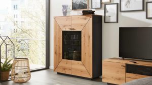 Interliving Wohnzimmer Serie 2022 - Highboard HB2