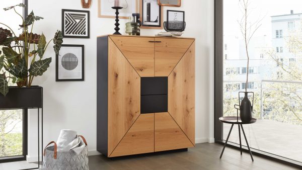 Interliving Wohnzimmer Serie 2022 - Highboard HB1