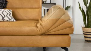 Interliving Sofa Serie 4057 - Armlehnenverstellung