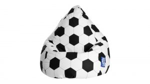 SITTING POINT Sitzsack Fußball XL als Sitzmöbel
