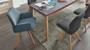 Interliving Esszimmer Serie 5102 - Armlehn-Polsterstuhl V112
