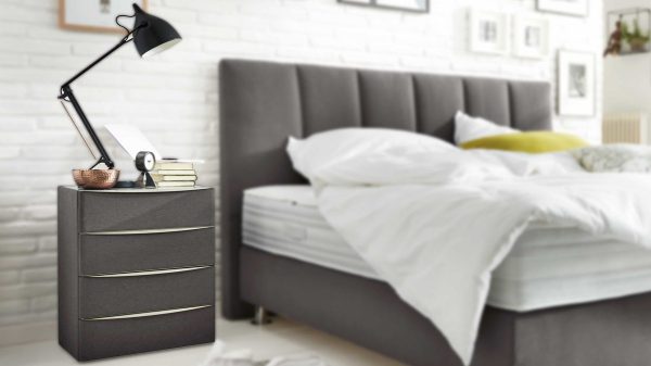 Interliving Boxspringbett Serie 1402 - Nachtkommode