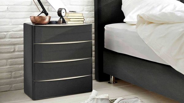 Interliving Boxspringbett Serie 1402 - Nachtkommode