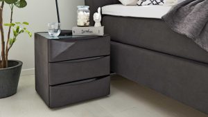 Interliving Boxspringbett Serie 1412 - Nachtkommode Typ 67