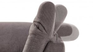 KAWOO Polsterprogramm Torino - Kopfstützenverstellung Longchair