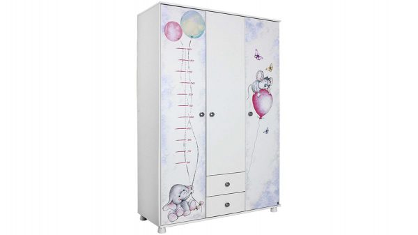 rauch ORANGE Babyzimmer-Kleiderschrank Jemma