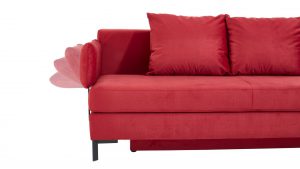 Schlafsofa Foxy - Klapp-Armlehne