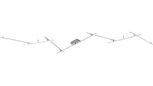 Trio LED-Deckenleuchte Indira