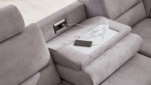 Interliving Sofa Serie 4305 - Funktionsablage FA