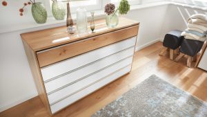Interliving Schlafzimmer Serie 1202 - Schubladenkommode 086