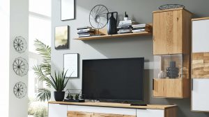 Interliving Wohnzimmer Serie 2009 - Hängevitrine 14444