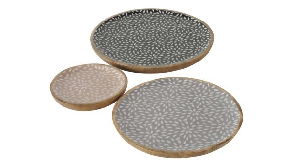 Interliving BEST BUDDYS! Deko-Teller-Set Salina