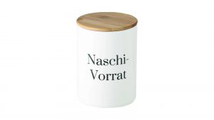 Steingutdose Naschi-Vorrat