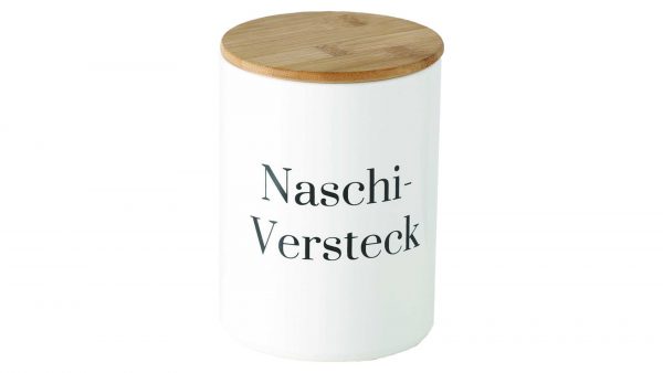 Steingutdose Naschi-Versteck