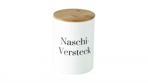 Steingutdose Naschi-Versteck