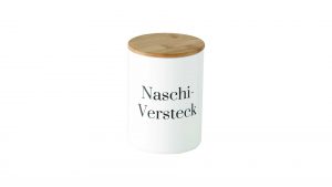 Steingutdose Naschi-Versteck