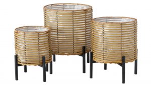 Interliving BEST BUDDYS! Outdoor Pflanzkorb-Set Bohino