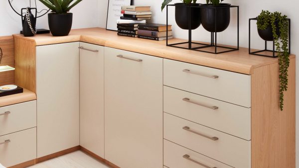 Interliving Schlafzimmer Serie 1013 - Eckkommode 196