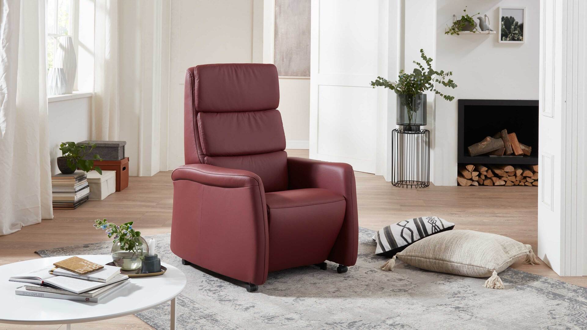 OrthoSedis Relaxsessel OS-HU1043 mit Aufstehhilfe mit Federkern