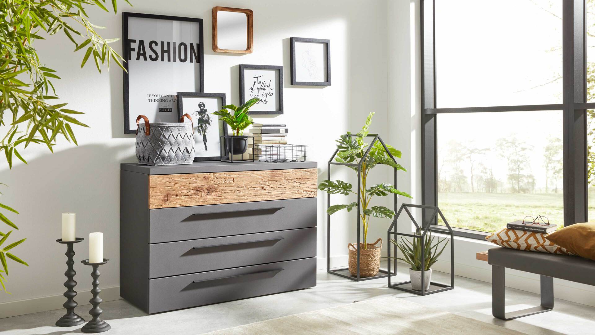 Interliving Schlafzimmer Serie 1025 - Schubladenkommode 530091