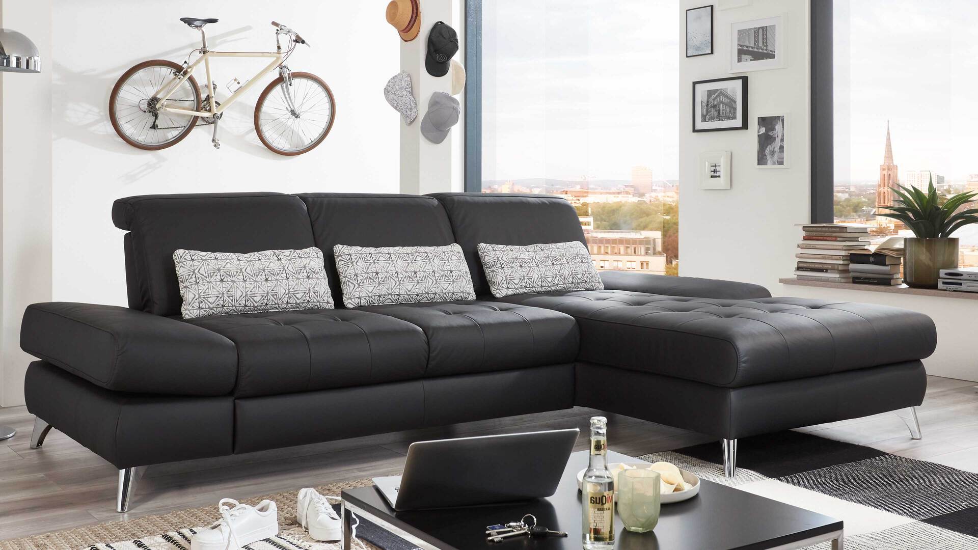 KAWOO Ecksofa Torino - Polstermöbel