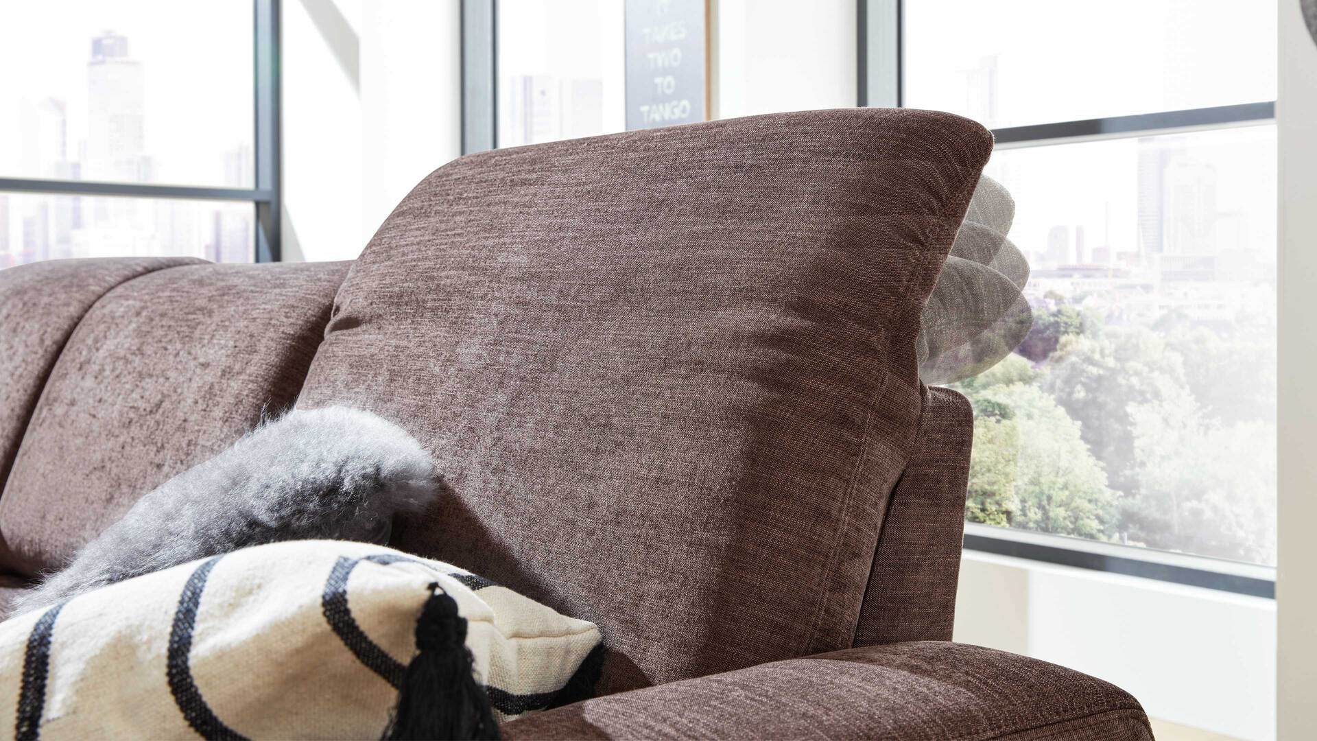 Interliving Sofa Serie 4250 - Kopfteilverstellung
