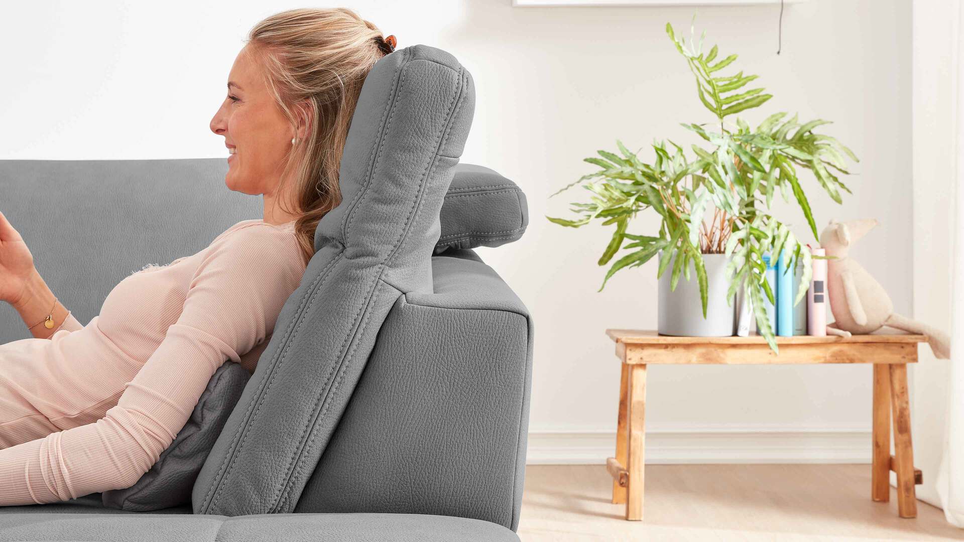 Modulmaster Sofa Serie MM-MP1110 - Kopfpolsterverstellung