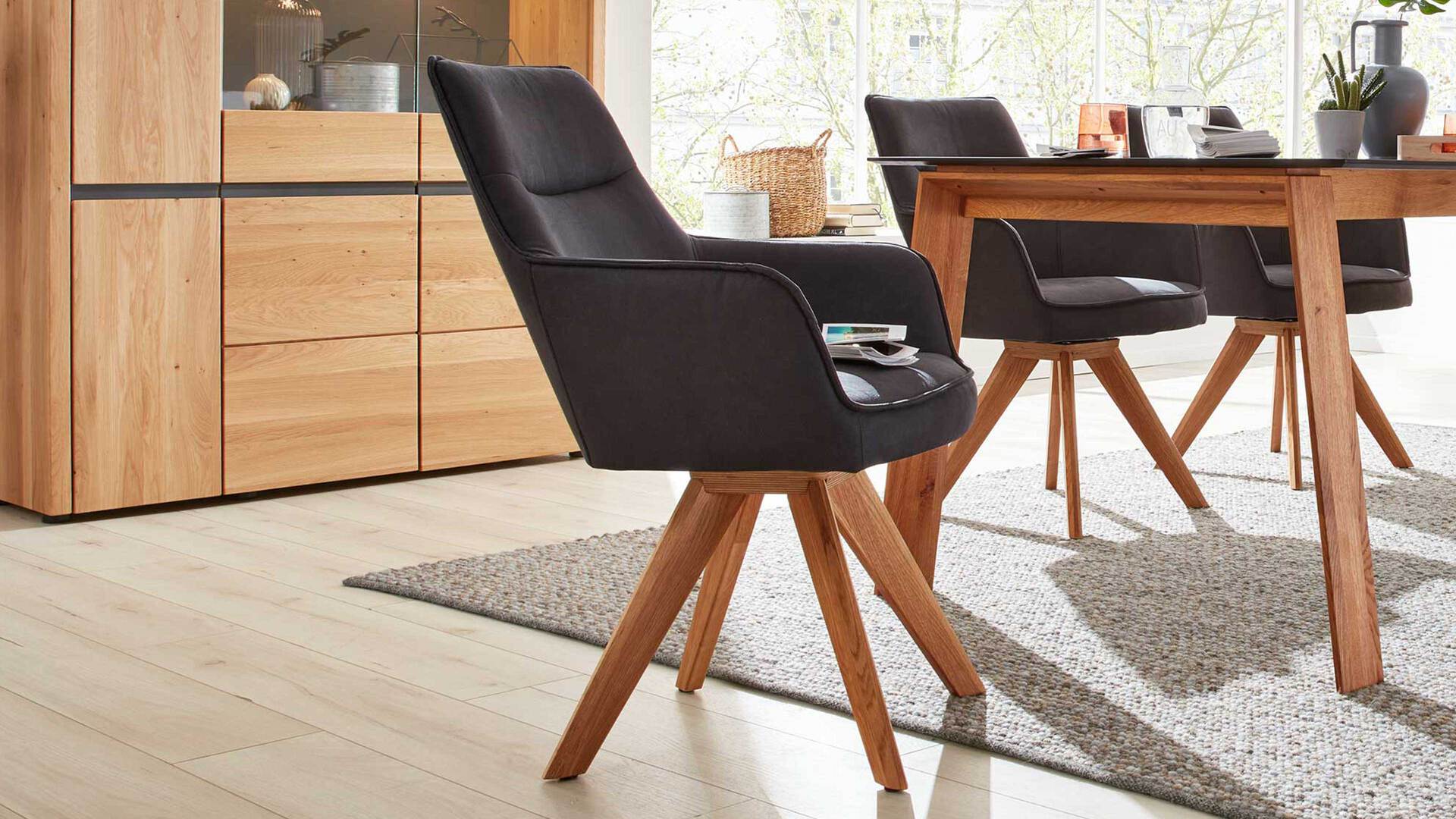 Interliving Esszimmer Serie 5603 - Schalensessel 7652