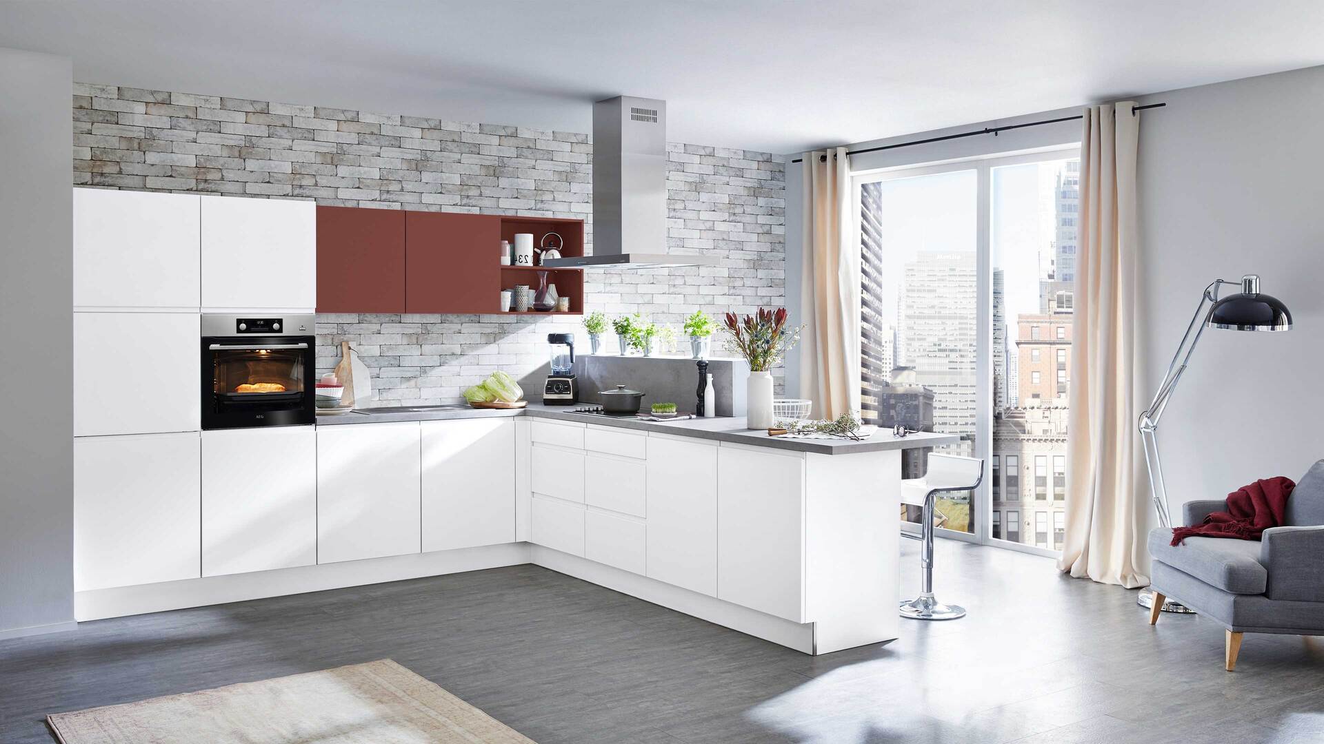 nolte® Einbauküche Sigma mit AEG-Einbaugeräten