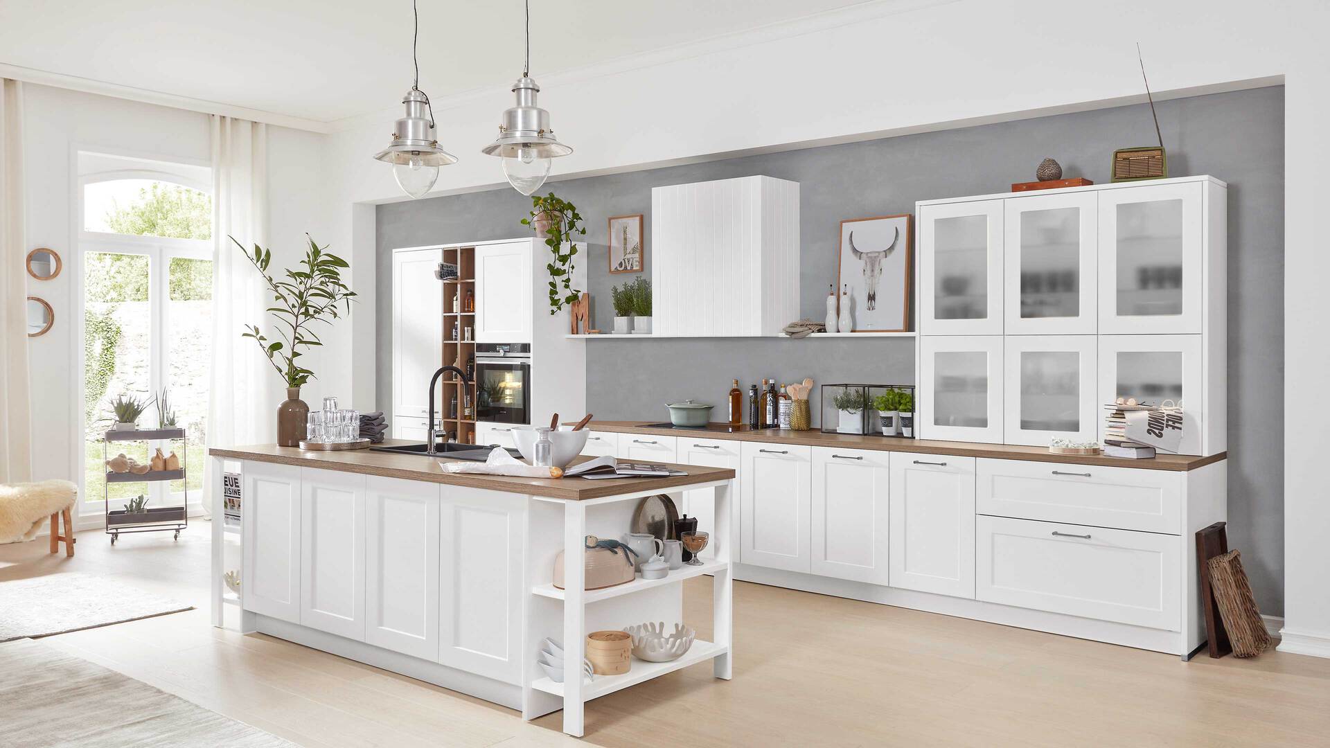 Interliving Küche Serie 3002 mit SIEMENS Einbaugeräten