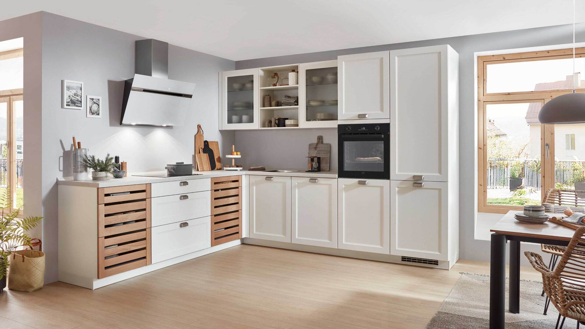 nobilia® Einbauküche Cascada mit Einbaugeräten