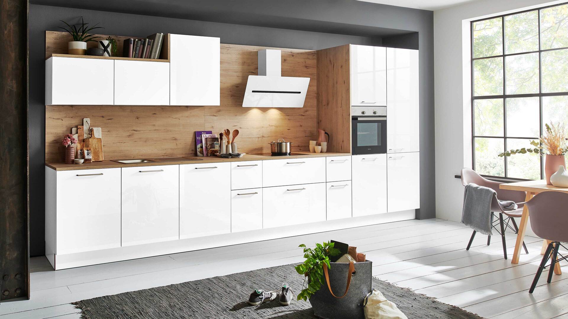 nolte® Einbauküche Lux mit Constructa Einbaugeräten
