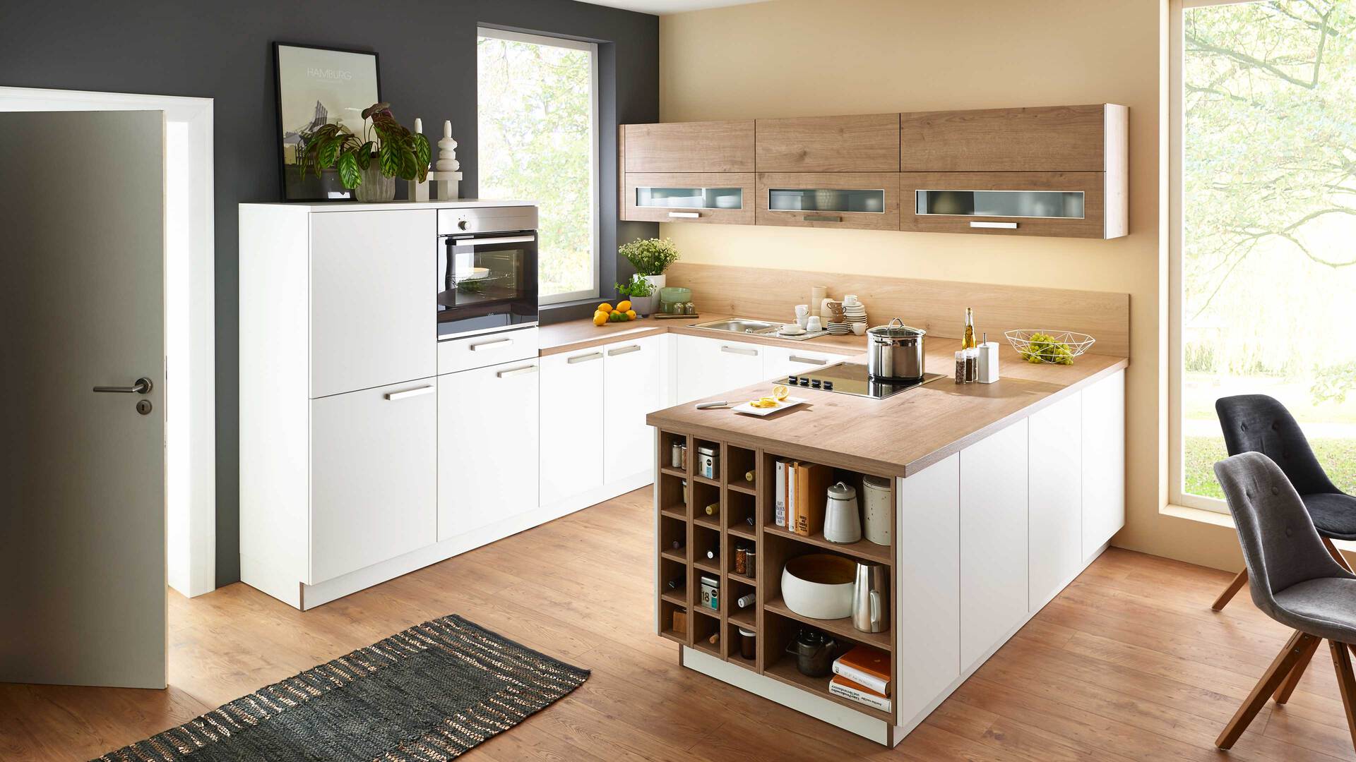 nolte® Einbauküche Manhattan mit Einbaugeräten