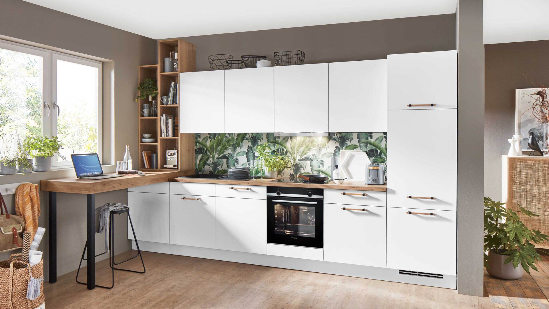 nobilia® Einbauküche Easytouch mit JUNKER -Elektrogeräten