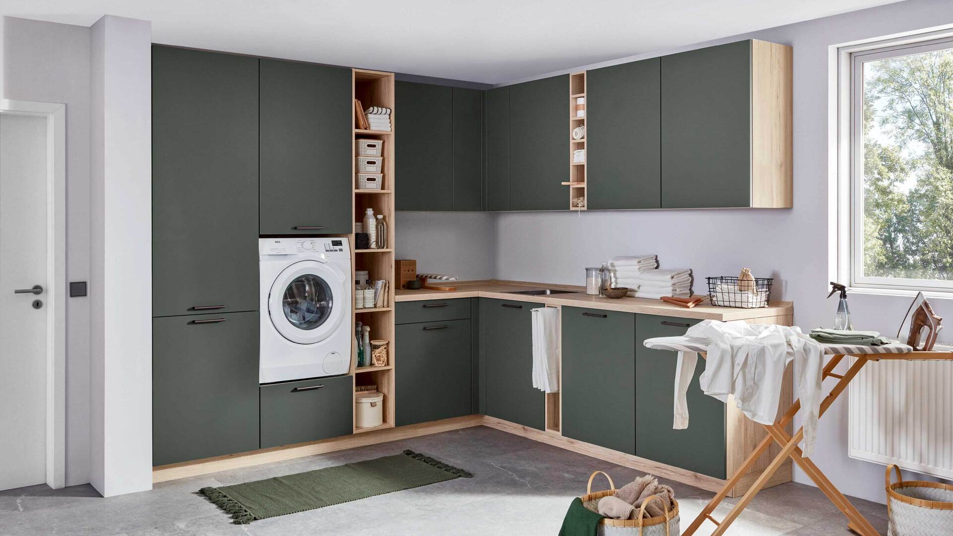 nobilia® Einbauküche Structura mit privileg Elektrogeräten