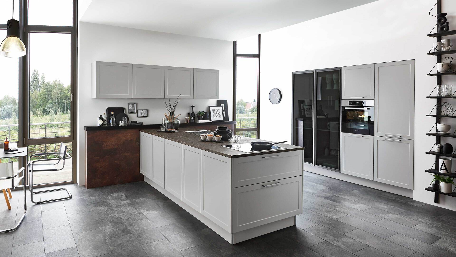 nolte® Einbauküche Focus mit Miele-Einbaugeräten