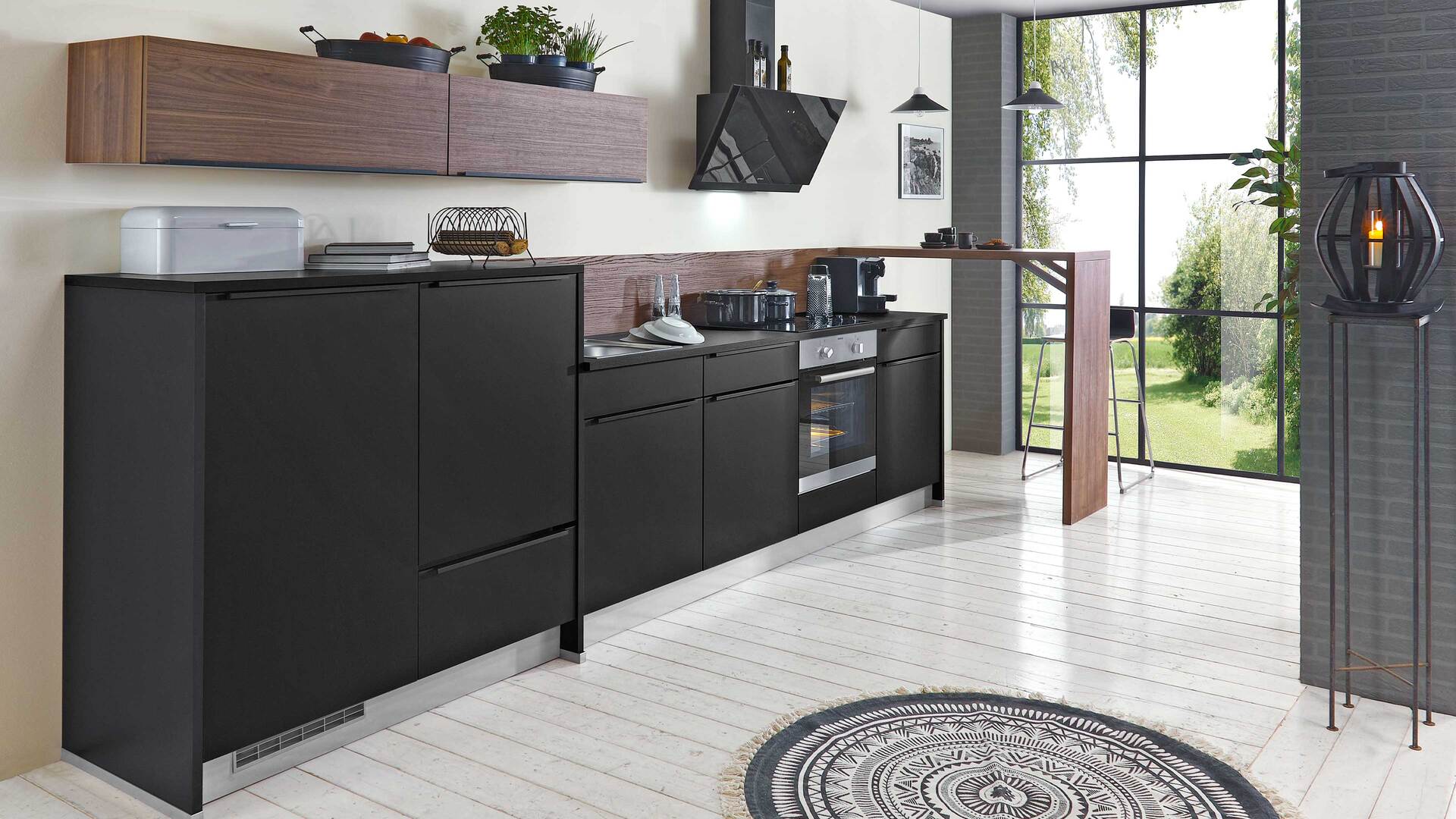 EXPRESS KÜCHEN Einbauküche Cleanmit IGNIS Geräten