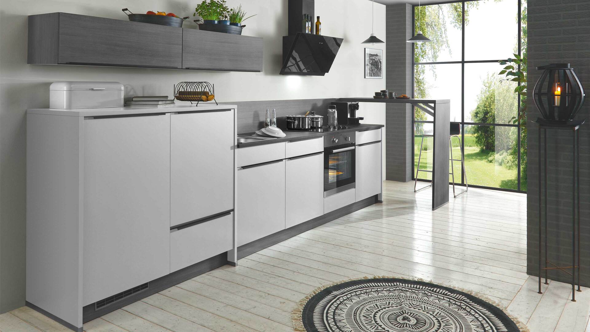 EXPRESS KÜCHEN Einbauküche Clean mit IGNIS-Geräten