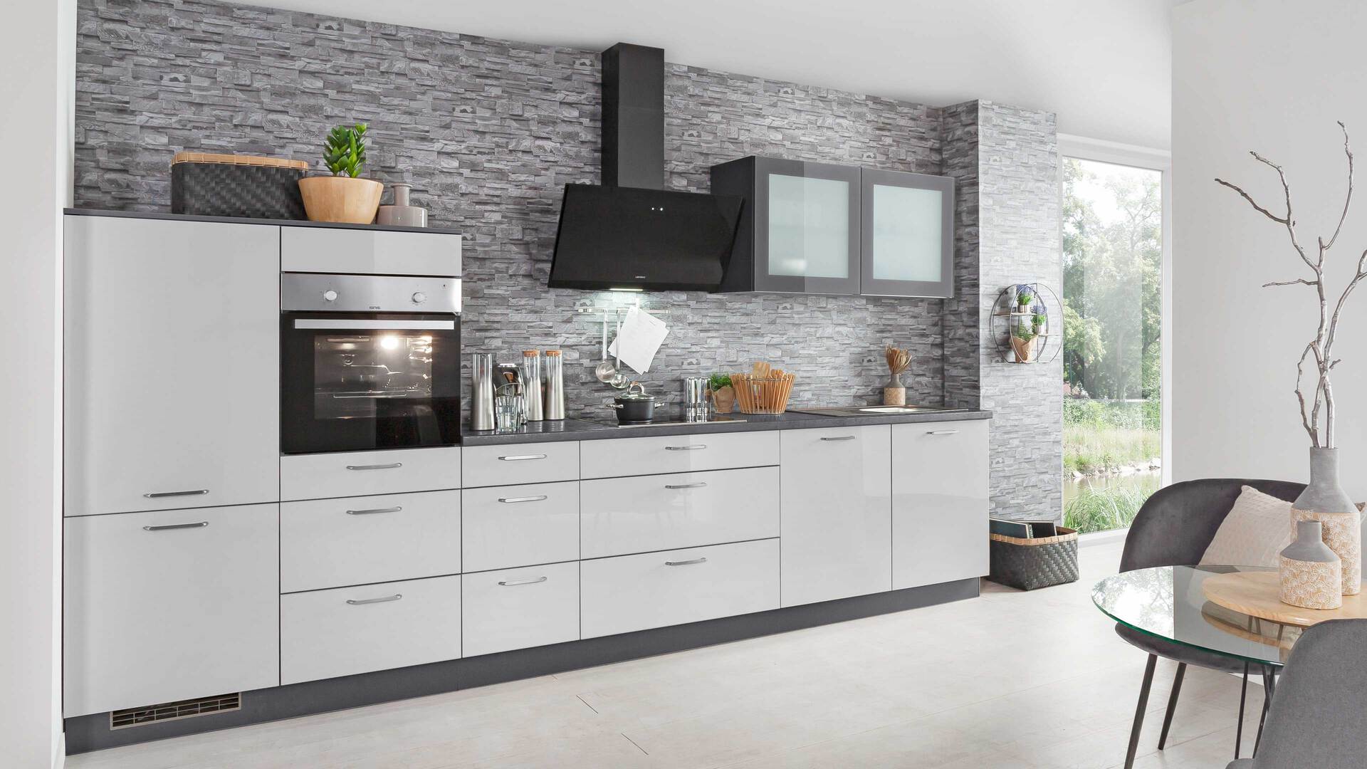 EXPRESS KÜCHEN Einbauküche Star mit IGNIS-Geräten