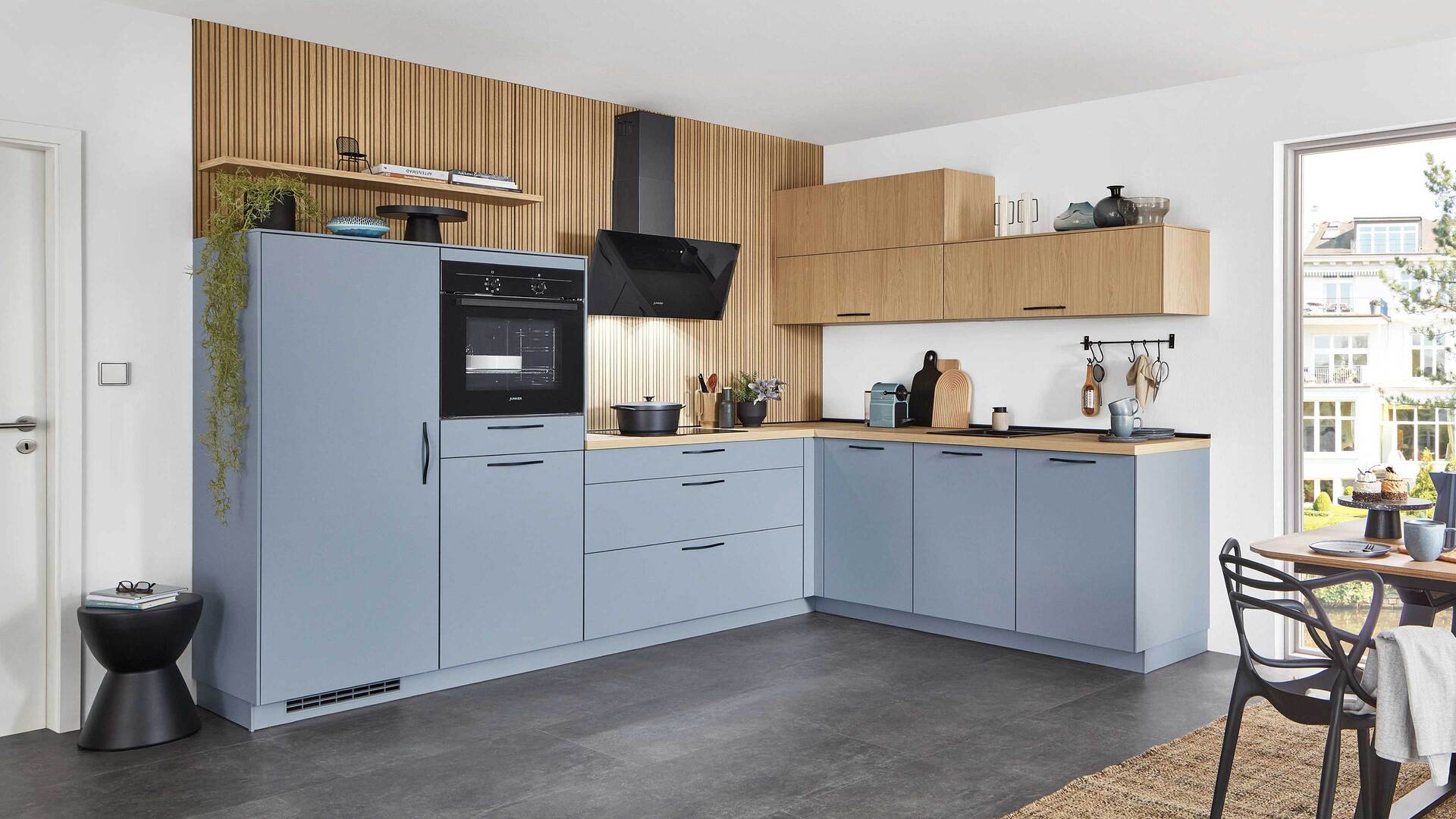 nobilia® Einbauküche Senso mit JUNKER Elektrogeräten, z. B.  Backofen