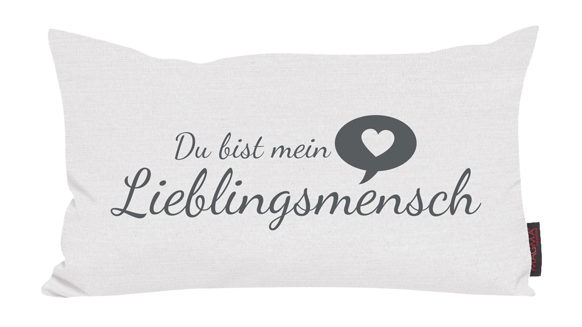 MAGMA Kissen mit Spruch